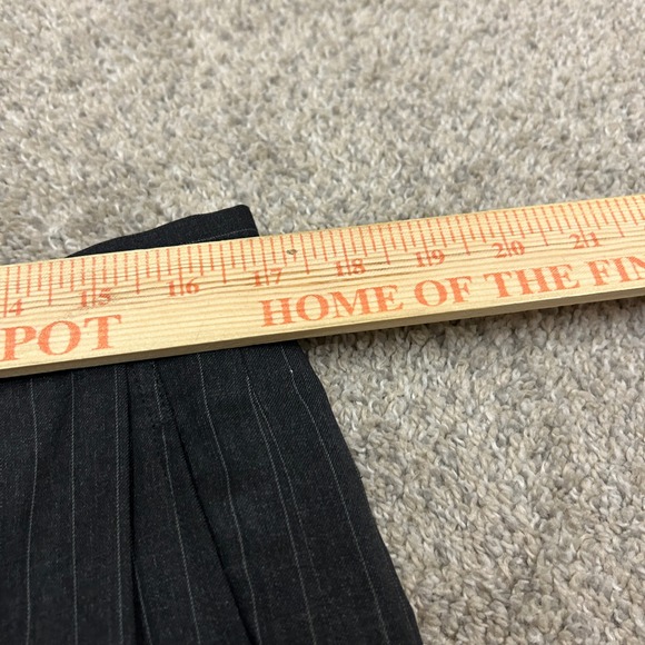 Brooks Brothers Suit 43R Pants 34X31 Charcoal Gray Pinstripe 2-Piece Wool Set - Picture 15 of 16